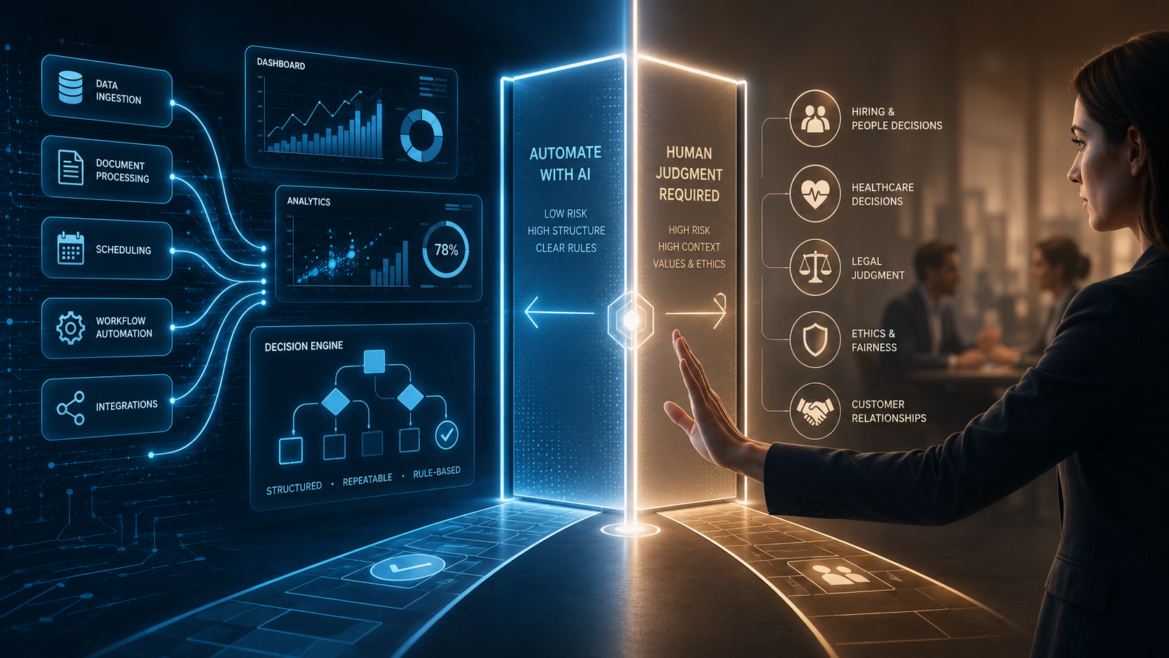 The Intelligent Automation Playbook: Where AI Decides (and Where It Shouldn't)