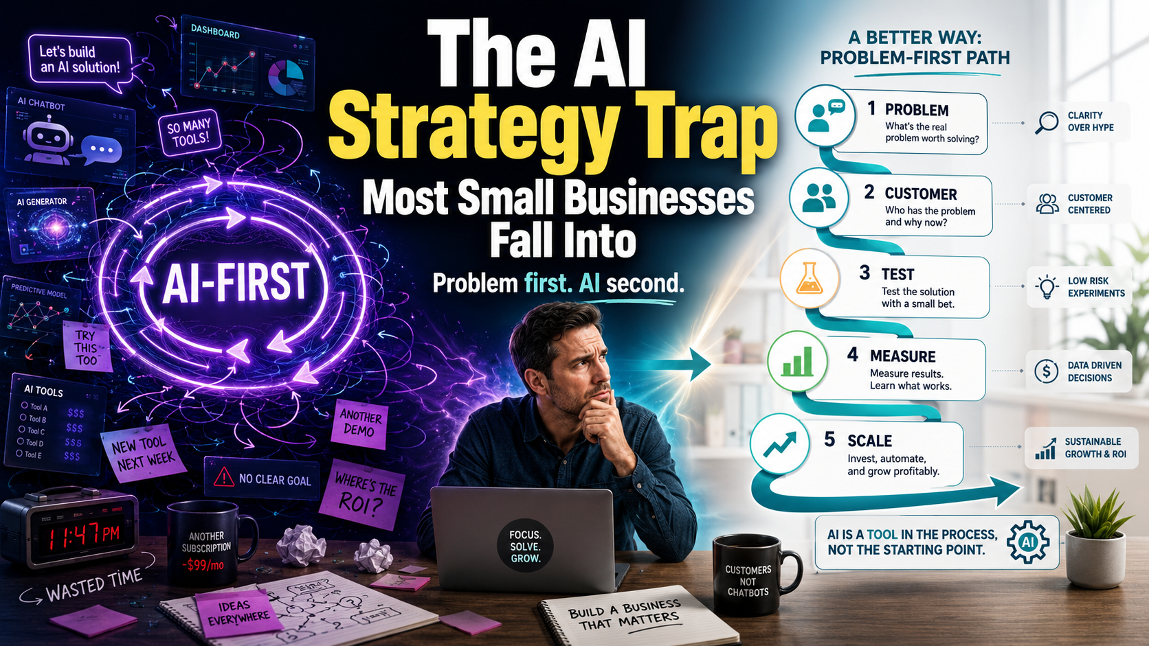 Stop Chasing 'AI-First': The Strategy Your Small Business Actually Needs