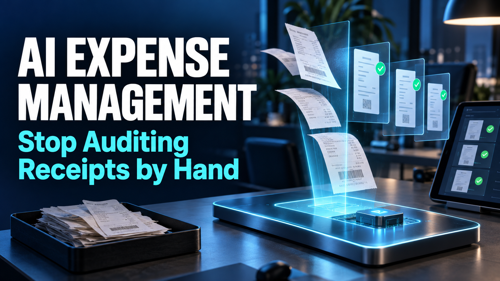 AI Expense Management: Stop Auditing Receipts by Hand