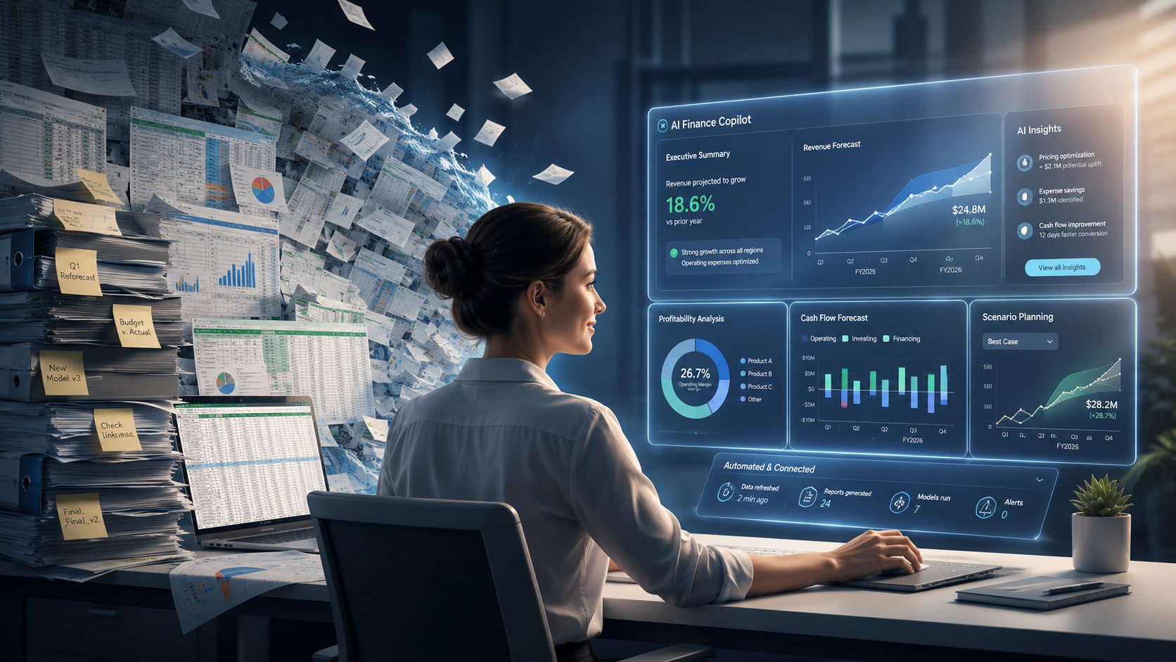 Stop Drowning in Spreadsheets: AI Finance Tools That Actually ROI