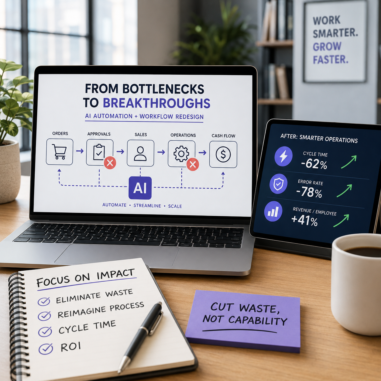 Stop Cutting Costs—Start Eliminating Waste With AI