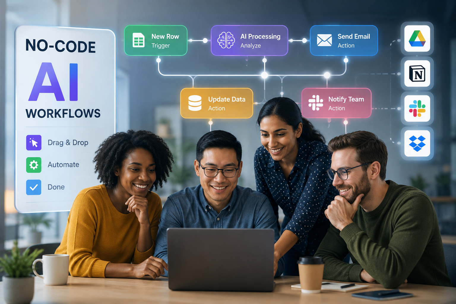 Skip Custom Code: How No-Code AI Workflows Automate Complex Tasks