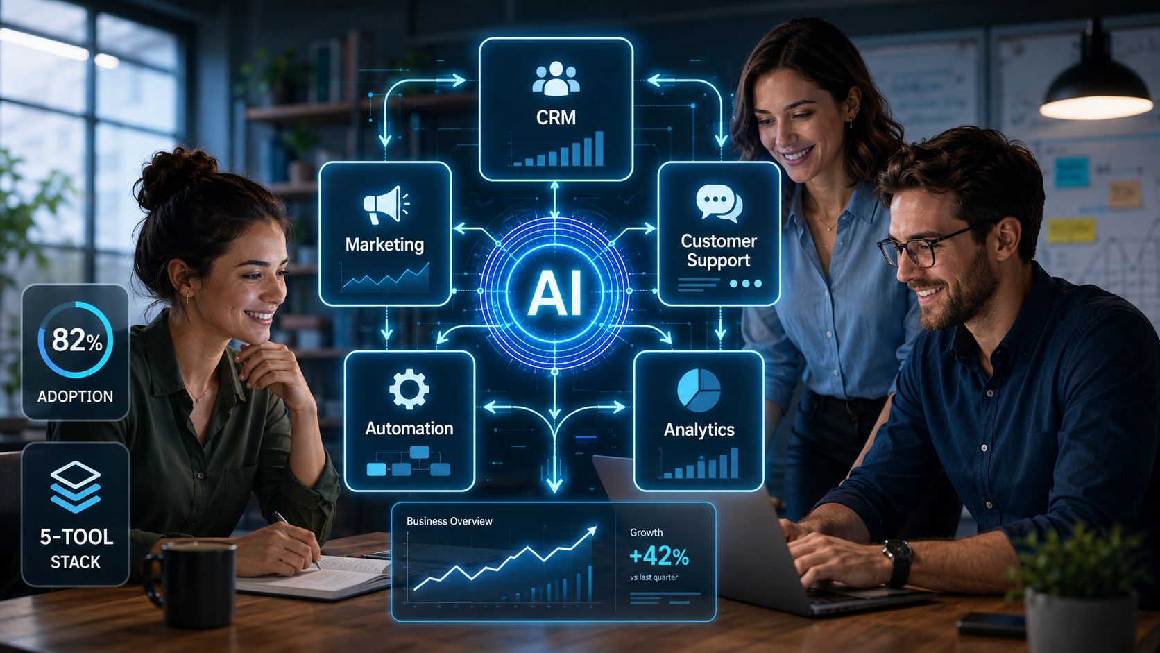 The AI Stack Strategy: Why 5 Tools Beat One for Small Business Growth