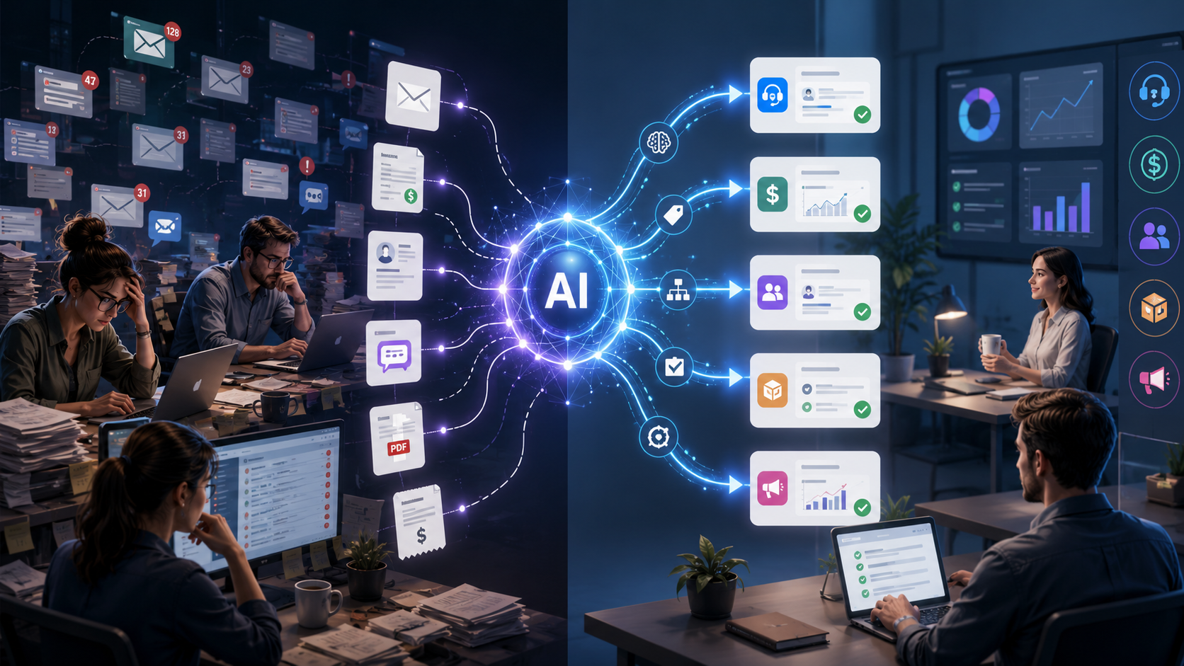No-Code AI Automation: How Small Teams Cut Admin Work in Half